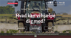 Desktop Screenshot of hjallerupmaskinforretning.dk
